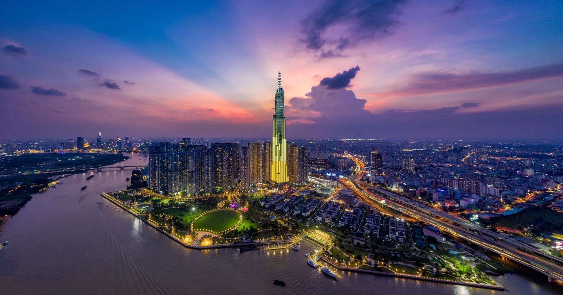 Vinhomes Central Park Apartments - The Central -The Park -The Landmark Ho Chi Minh-staden Exteriör bild
